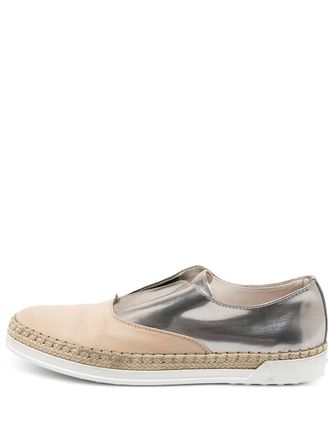 Tod's espadrille leather sneakers - Neutrals