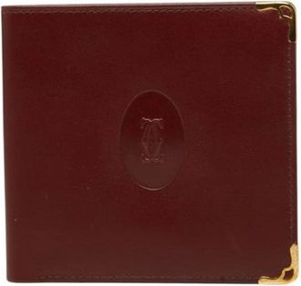 Cartier Pre-owned Portafoglio Vintage (bi-fold) - - Pre-owned - Donna - Rosso - ONE SIZE