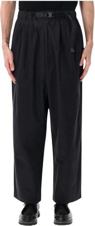 Comme Des Gar&ccedil;ons Pantaloni a gamba larga con pieghe - - Trousers - Uomo - Nero - S