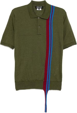 Comme Des Gar&ccedil;ons Gebreid poloshirt - Groen