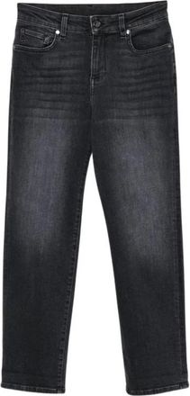 Liu Jo Straight Jeans - Dames - Regular Fit Jeans - Zwart - W29 - Jeans
