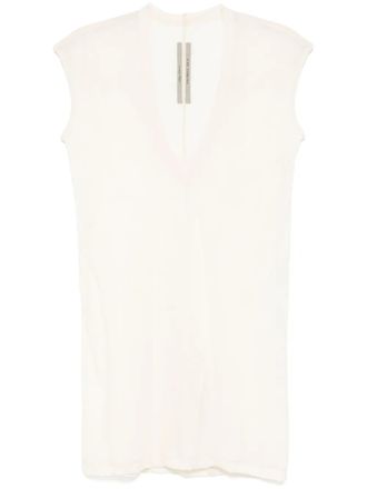 Rick Owens V-neck vest - Neutrals