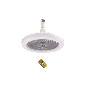 OEM Ventilador De Techo Con Control Remoto Y Luz, Ventilador Con L&aacute;mpara Led De 30 W, Ventilador De Techo Inteligente Silencioso, Base E27