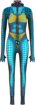 Jean Paul Gaultier Overall Re Edition The Blue Dots Print