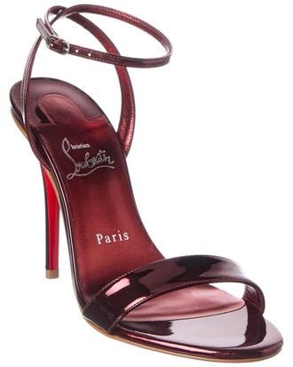 Christian Louboutin Miss Z 100 Leather Sandal