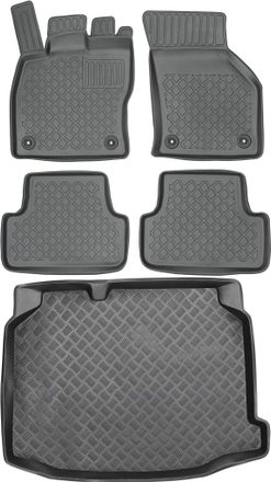 OEM Juego De Alfombrillas Para Coche Y Maletero Para Seat Le&oacute;n Iii Sc Hatchback (2013-2020)