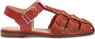 Gabriela Hearst Willow Leather Sandals - Orange - 38 (IT38 / UK5)