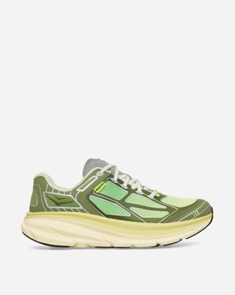 Hoka One One Supervsn Clifton One9 Sneakers Green Flash / Limelight