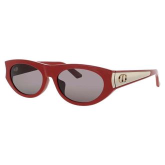 Dior CDIOR S2F Smoke Gradient Square Ladies Sunglasses CD40154F 01B 55