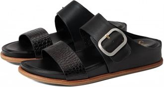 S&ouml;fft Womens Aida Leather Sandal In Black