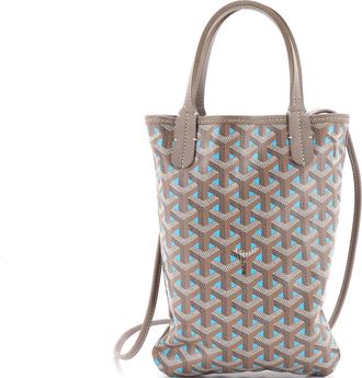 Goyard Poitiers Tote Claire Voie Coated Canvas Mini