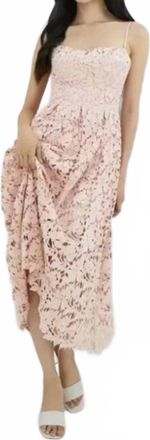 Astr Joyce Dress In Blush