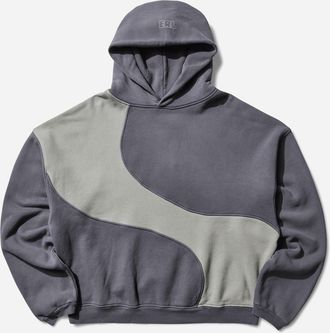 ERL Men s Wave Hoodie Grey