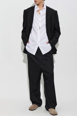 Maison Margiela Wool Blazer, Mens, Black