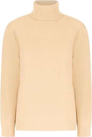 KANGRA Maglione in misto lana - Knitwear - Mujer - Beige - XS