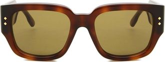 Gucci GG1261S 002 Mens Sunglasses Tortoiseshell Size 54 - Free RX Lenses - Free RX Lenses