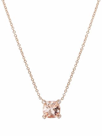 David Yurman Collana Petite Chatelaine in oro rosa 18kt e argento sterling