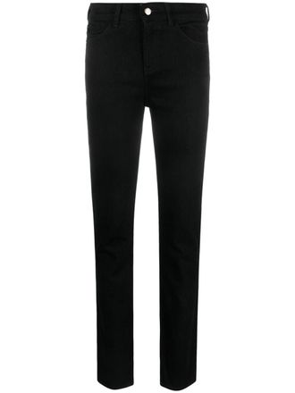 Emporio Armani Slim-fit jeans - Zwart