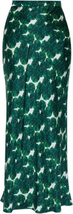 Max Mara Gonna lunga a fiori - Verde