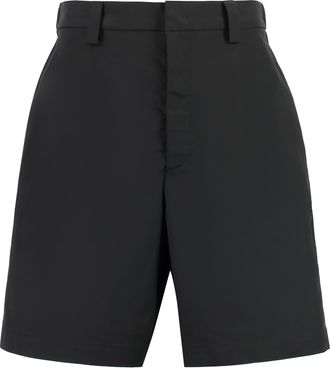Valentino Mens Nylon Bermuda Shorts - Black - Size EU 46 (Mens)