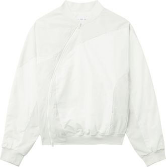 Post Archive Faction (PAF) asymmetric-zip bomber jacket - men - Polyester - L - White