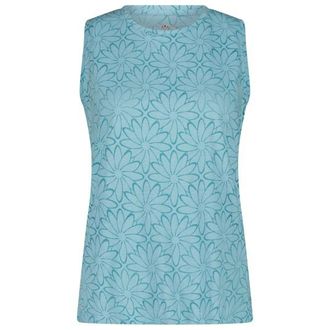 F.lli Campagnolo Top Floral Top f&uuml;r Damen | t&uuml;rkis