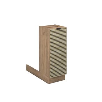 Vicco Isla De Cocina Fame-line, Panel De Roble, 30 Cm Sin Encimera