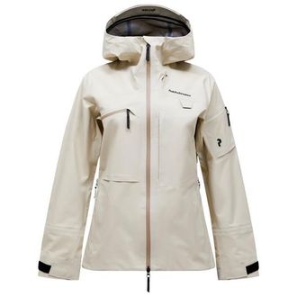 Peak Performance Alpine GORE-TEX 3L Jacket Skijacke f&uuml;r Damen | grau