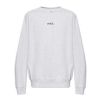 A.P.C. Sweatshirts, male, Gray, Size: M Lake Sweatshirt
