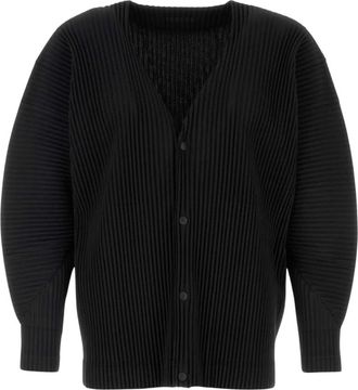 Issey Miyake Cardigan in Maglia - - Knitwear - Uomo - Nero - L