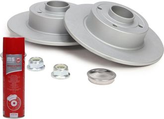 OEM Discos De Freno Con Rodamiento Trasero 2401080114bpr-pcs-ms 2 Uds