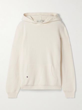 God's True Cashmere Maglia In Cashmere Con Cappuccio - Avorio