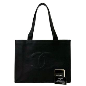 Chanel Pre-owned Vintage Tote Bag - Pre-owned - Mujer - Negro - ONE SIZE