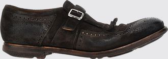 Churchs Monk strap Shangai in pelle scamosciata con effetto vintage