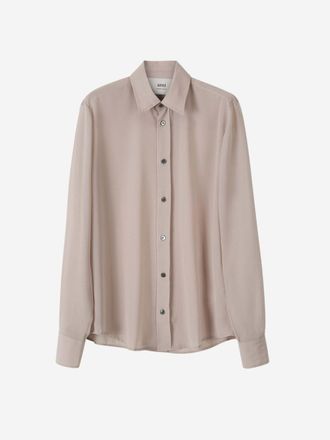 Ami Classic Crepe Blouse