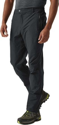 Regatta Mens Highton II Walking Trousers Water Repellent Stretch Winter Hiking Black