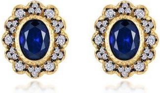 Lafonn Lab-Grown Sapphire & Simulated Diamond Stud Earrings at Nordstrom Rack