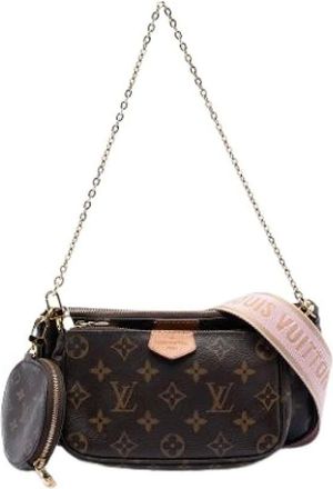 Louis Vuitton Pre-owned Cross Body Bags, female, Brown, Size: ONE SIZE Pre-owned Vintage Cross Body Bag