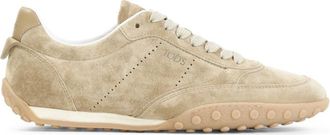 Tod's Beige Perforated Cappuccino Sneakers