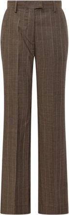 Ganni Mujer, Pantalones, Marr&oacute;n, Talla: S