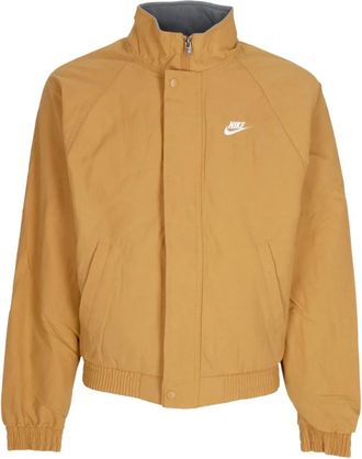 Nike Waterafstotende Herenjas Flax/Wit - Heren - Regenjassen - Bruin - XL - Katoen - Fitness