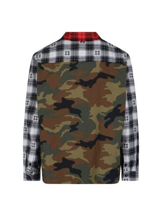 Amiri Mens Shirts Red Cotton