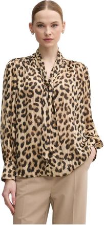 Oui Dames, Blouses & Shirts, Veelkleurig, Maat: XS Poliester