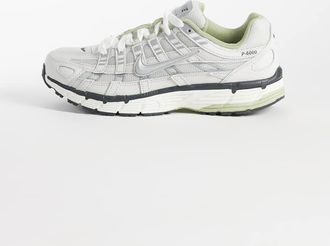 Nike P-6000 - Sneakers grigie e verde chiaro-Grigio