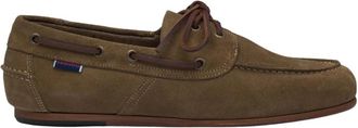 Sebago Owen Boat Shoe - Heren - Bootschoenen - Bruin - 40 1/2 EU - Leer - Schoenen