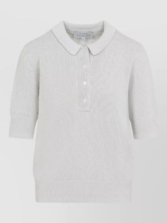 STUDIO NICHOLSON tolsa knit polo shirt short sleeves