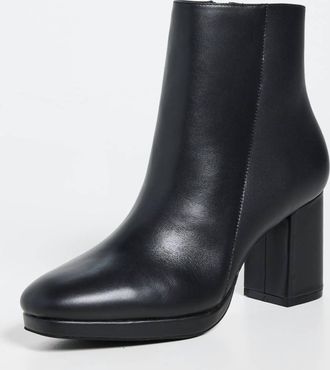 Intentionally blank Womens Rachel Ankle Boot In Black