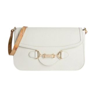Alviero Martini 1A Classe Cross Body Bags, female, White, Size: ONE SIZE Tracolla con Patta e Morsetto