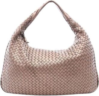 Bottega Veneta Borsa a spalla Bottega Veneta Pre-owned in pelle metallizzata Intrecciato - - Pre-owned - Donna - Marrone - ONE SIZE