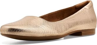 Naturalizer Kelly-ballet Womens Dress Flat Shoes Light Champagne Leather : 6.5 M (B), Faux Leather/Leather